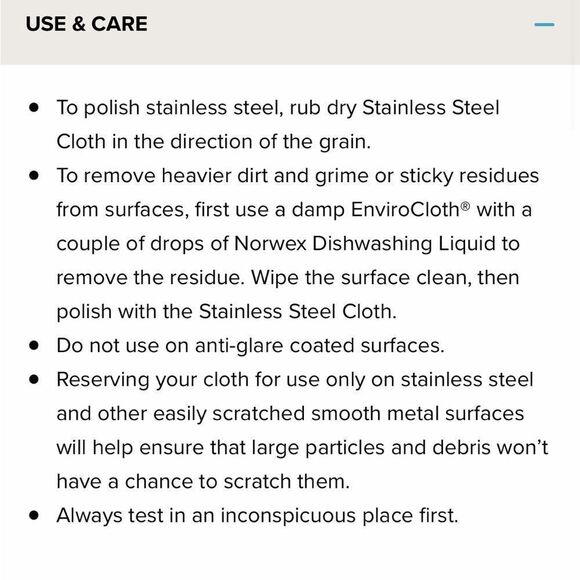 Norwex Stainless Steel Cloth Snowflake Limited Edition NWOT - Picture 10 of 11